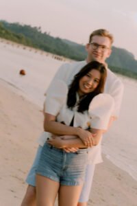 Bride and groom portrait, El Nido destination wedding — Aubrey Stills Studio