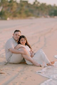 Limestone cliffs and lagoon backdrop, El Nido wedding photography — Aubrey Stills Studio